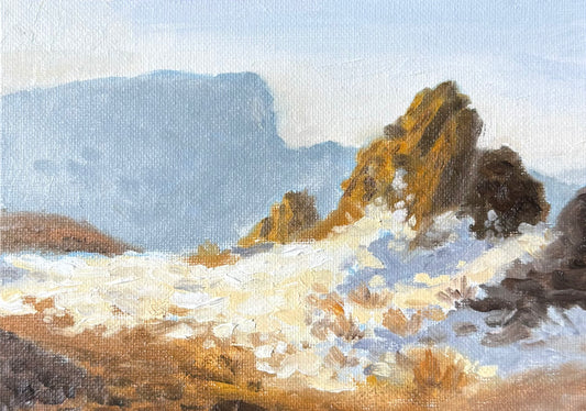 "Peak" - Original Oil on Canvas Panel
