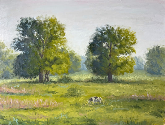 Perfect Day in the Countryside - 18x24 Inch Original